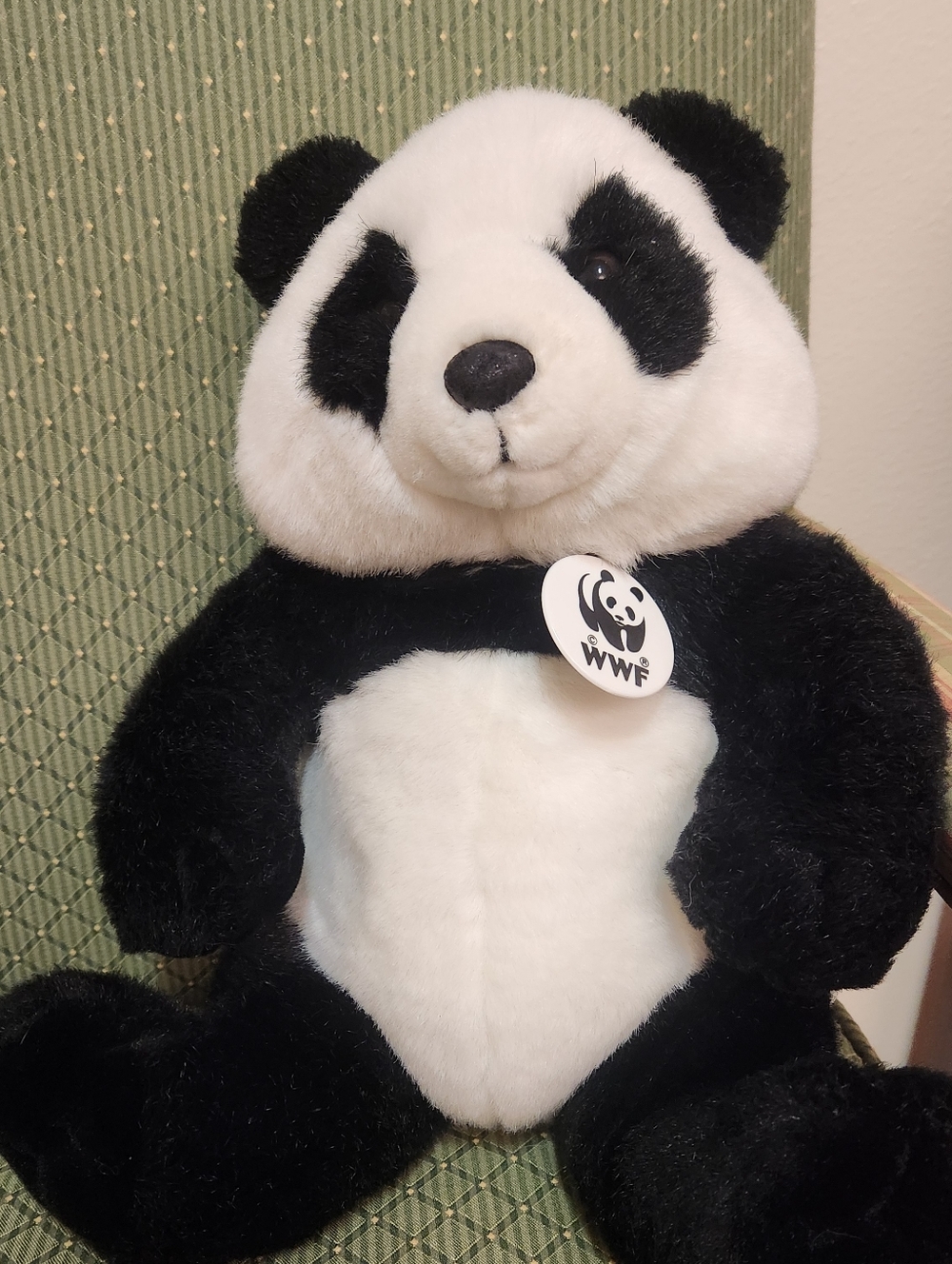 Build-A-Bear World Wildlife Fund Talking Black & White Panda Plush